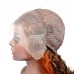 Stema #4/350 Ginger Brown Highlight 13x4 Transparent Lace Frontal Human Hair Wig